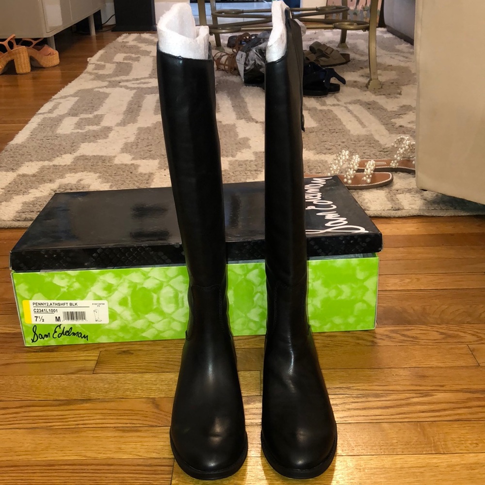 COPY - Sam Edelman Penny Black Riding Boots